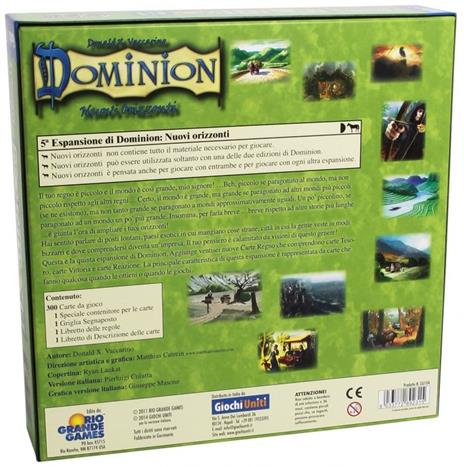 Dominion. Nuovi Orizzonti. Gioco da tavolo - 3