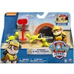 Playset Paw Patrol Rubble E Le Tartarughe Marine Rescue Action Pup  20074192