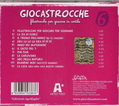 Giocastrocche vol.6 - CD Audio di Coro Piccoli Cantori di Milano - 2