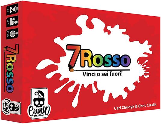 7 Rosso. Gioco da tavolo - 3