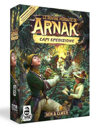 Le Rovine perdute di Arnak - Capi Spedizione. Gioco da tavolo