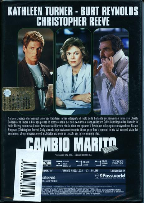 Cambio marito di Ted Kotcheff - DVD - 2