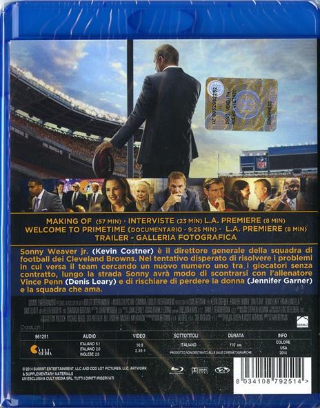 Draft Day di Ivan Reitman - Blu-ray - 2