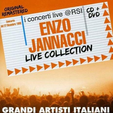 Live Collection. I concerti Live @ RSI - CD Audio + DVD di Enzo Jannacci