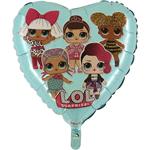 Pallone Foil Cuore 18