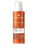 Rilastil Sun System Spray Corpo Pelle Bagnata SPF15 Pelle Sensibili Confezione da 200ml