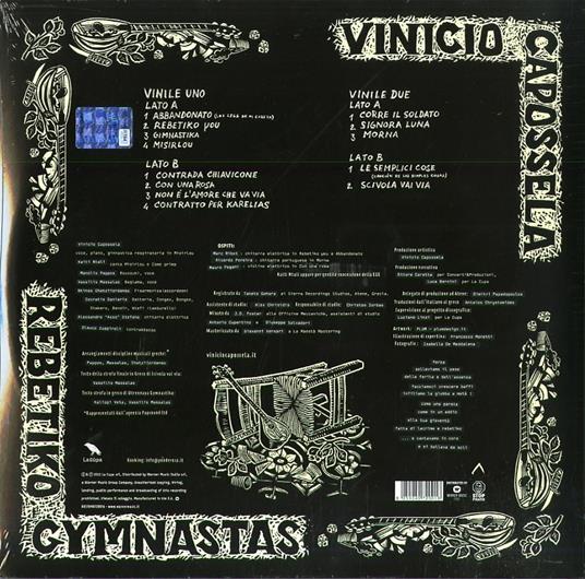 Rebetiko Gymnastas - Vinicio Capossela - Vinile | Feltrinelli