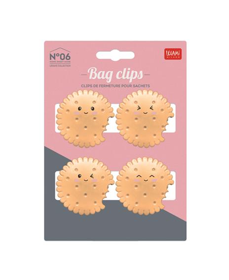 Legami Clip Chiudipacco 4pz Cookie - 2