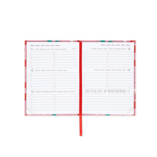 2023-2024 A5 quaderno Planner settimanale e mensile, 18 mesi