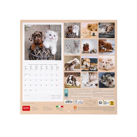 Calendario 2024, da parete, 30 x 29 cm BEST FRIENDS - 3