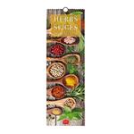 Calendario 2024, da parete, 16 x 49 cm HERBS & SPICES