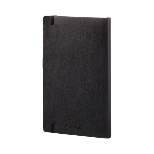 Taccuino Moleskine A4 puntinato copertina morbida nero. Black