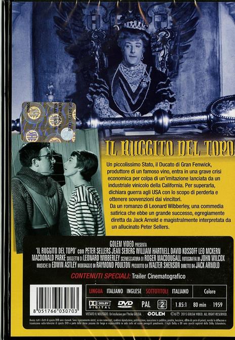 Il ruggito del topo di Jack Arnold - DVD - 2