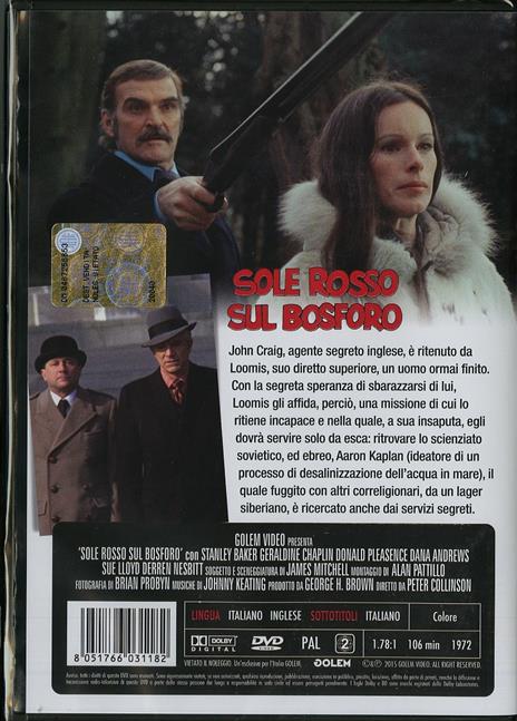 Sole rosso sul Bosforo di Peter Collinson - DVD - 2