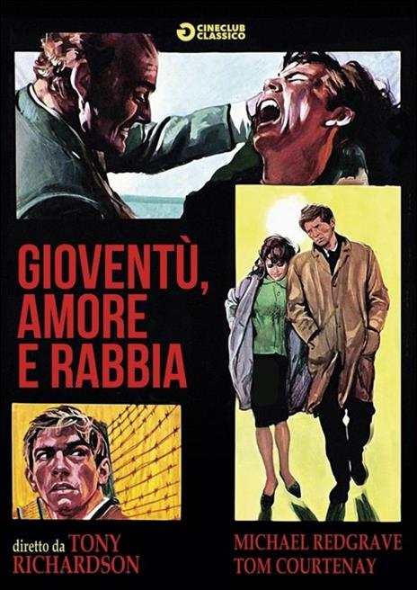 Gioventù amore e rabbia di Tony Richardson - DVD