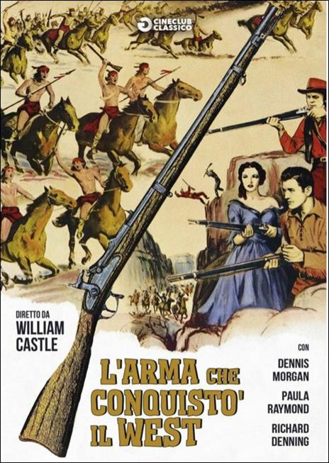 L' arma che conquistò il West di William Castle - DVD