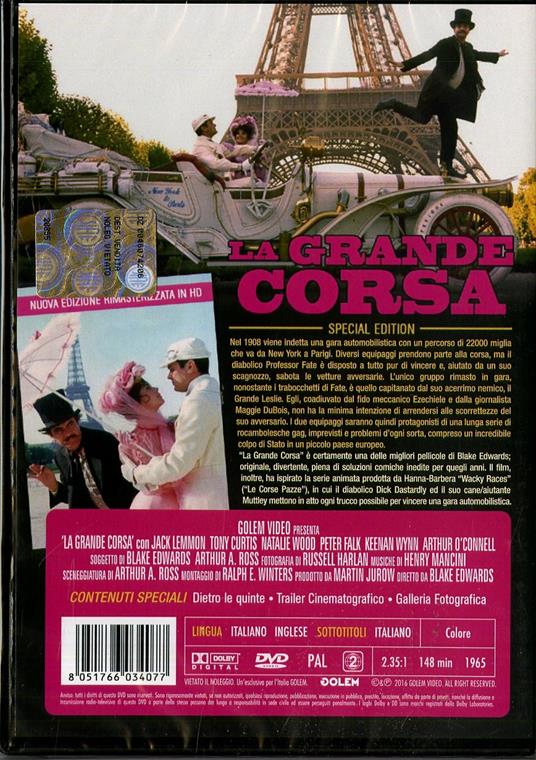 La grande corsa<span>.</span> Special Edition di Blake Edwards - DVD - 2