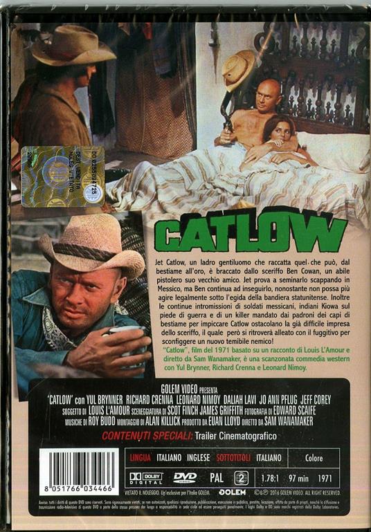 Catlow - DVD - Film di Sam Wanamaker Commedia | Feltrinelli