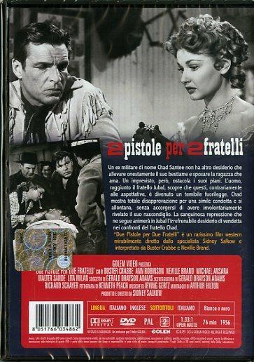 Due pistole per due fratelli di Sidney Salkow - DVD - 2