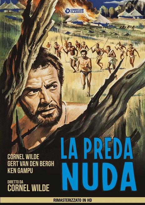 La preda nuda (DVD) di Cornel Wilde - DVD