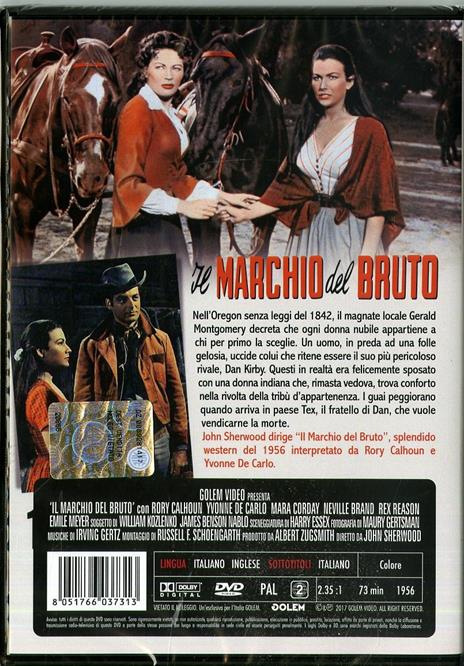 Il marchio del bruto (DVD) di John Sherwood - DVD - 2