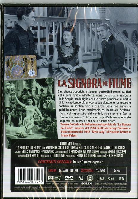 La signora del fiume (DVD) di George Sherman - DVD - 2