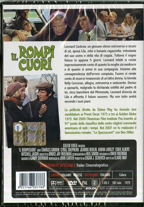 Il rompicuori (DVD) di Elaine May - DVD - 2