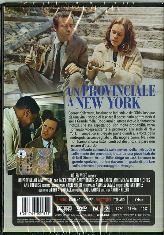 Un provinciale a New York (DVD) di Arthur Hiller - DVD - 2