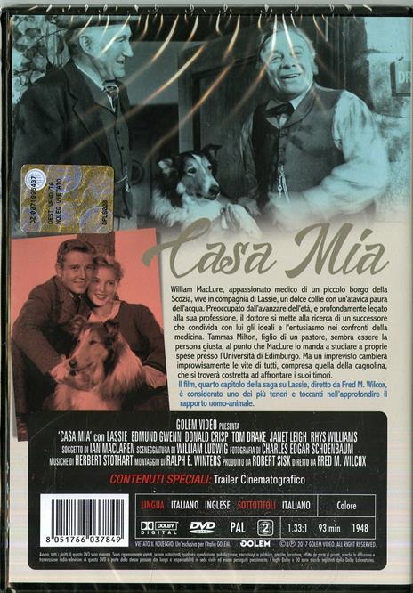 Casa mia (DVD) di Fred McLeod Wilcox - DVD - 2