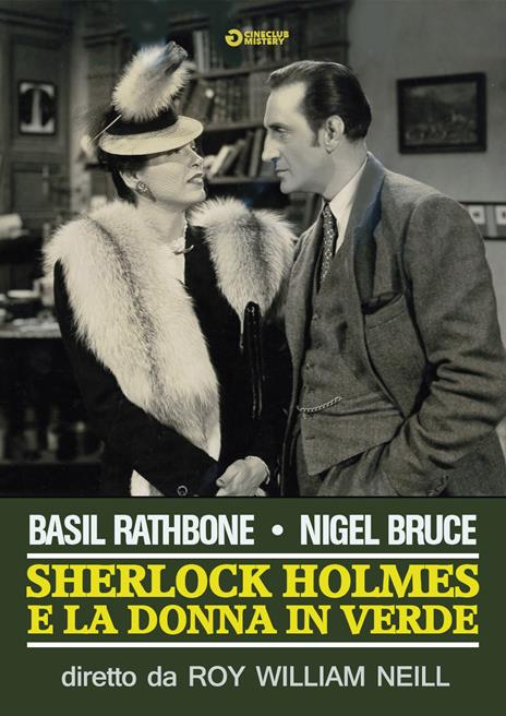 Sherlock Holmes e la donna in verde (DVD) di Roy William Neill - DVD