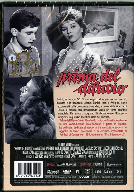 Prima del diluvio (DVD) di André Cayatte - DVD - 2