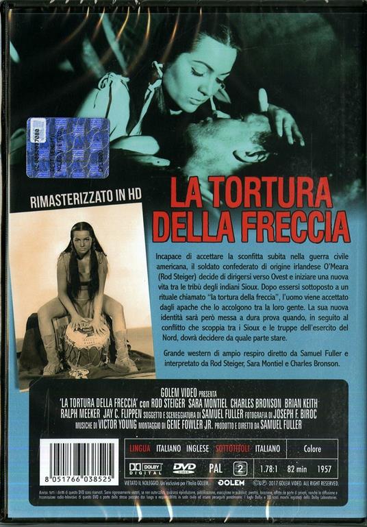 La tortura della freccia. Rimasterizzato in HD (DVD) di Samuel Fuller - DVD - 2