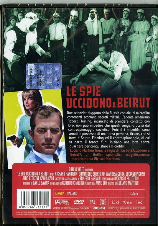 Le spie uccidono a Beirut (DVD) di Luciano Martino - DVD - 2