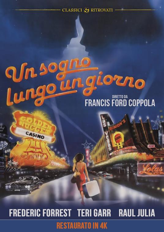 Un sogno lungo un giorno. Restaurato in 4K (DVD) di Francis Ford Coppola - DVD