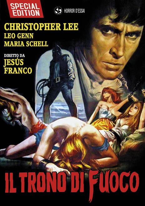 Il trono di fuoco (DVD) di Jesus Franco - DVD