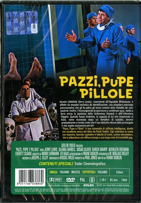 Pazzi, pupe e pillole (DVD) di Frank Tashlin - DVD - 2