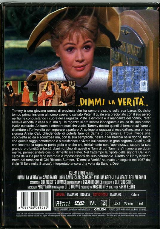 Dimmi la verità (DVD) di Harry Keller - DVD - 2