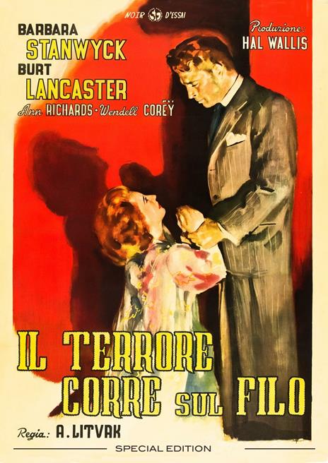 Il terrore corre sul filo. Restaurato in 4K (DVD) di Anatole Litvak - DVD