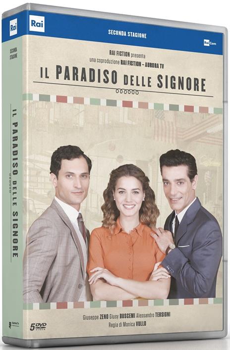 Il paradiso delle signore. Stagione 2. Serie TV ita (5 DVD) di Monica Vullo - DVD