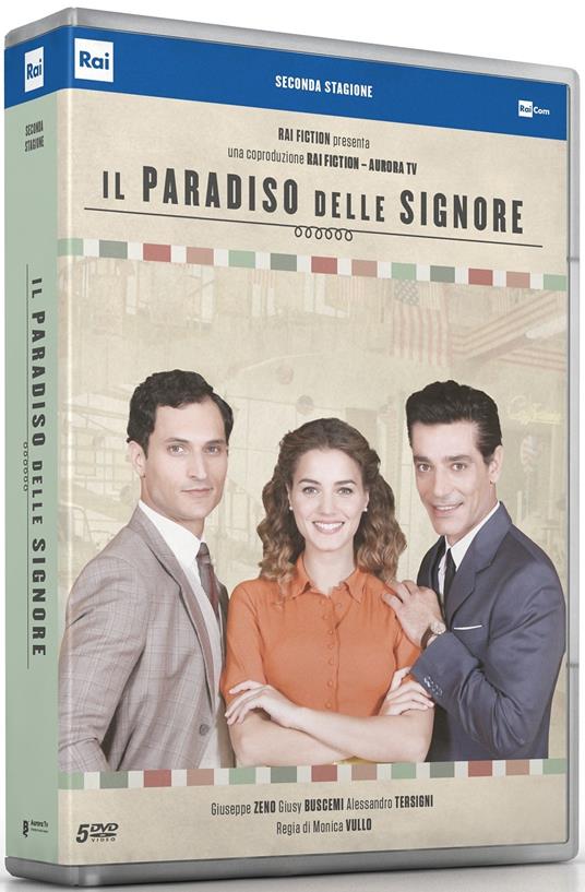 Il paradiso delle signore. Stagione 2. Serie TV ita (5 DVD) di Monica Vullo - DVD