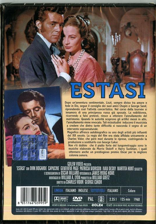 Estasi (DVD) di Charles Vidor - DVD - 2