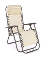 Sdraio Relax Beige Martin Bizzotto Sedia Comfort