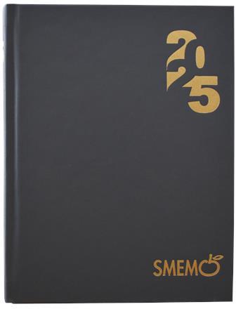 Diario giornaliero Smemoranda 2024/25, 16 mesi, Grigio - 11 x 15 cm