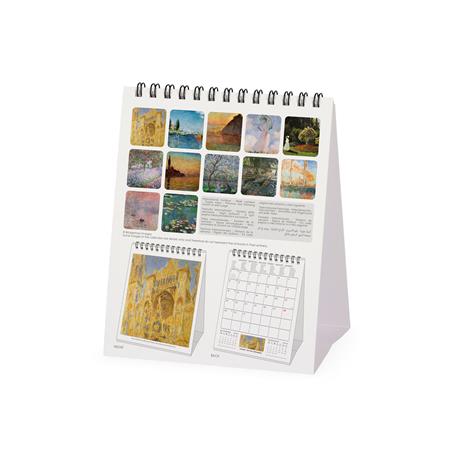 Calendario 2024, da tavolo, 12 x 14, 5 cm CLAUDE MONET - 4