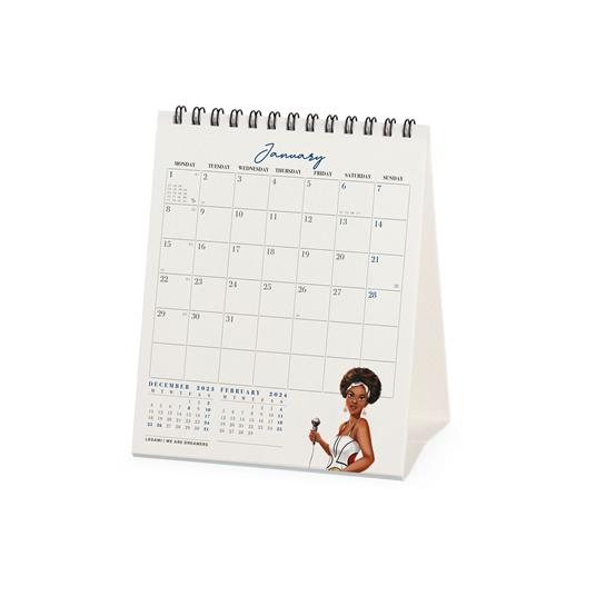 Calendario 2024, da tavolo, carta non patinata 12 x 14, 5 cm INSPIRING WOMEN - 3