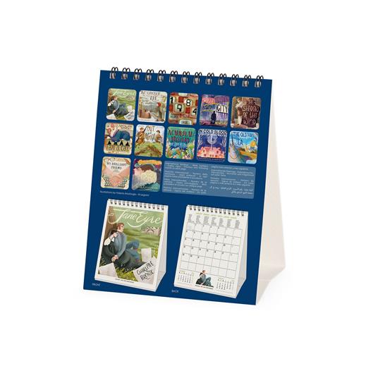 Calendario 2024, da tavolo, carta non patinata 12 x 14, 5 cm BOOK LOVER'S - 4