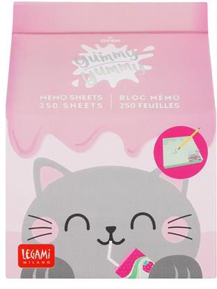 Yummy Yummy - Memo Pad - Kitty - Legami - Cartoleria e scuola