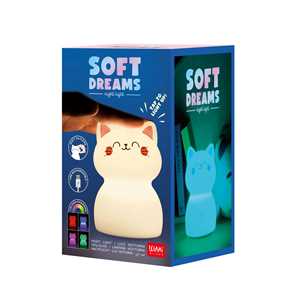 Idee regalo Soft Dreams - Luce notturna ricaricabile - Kitty Legami