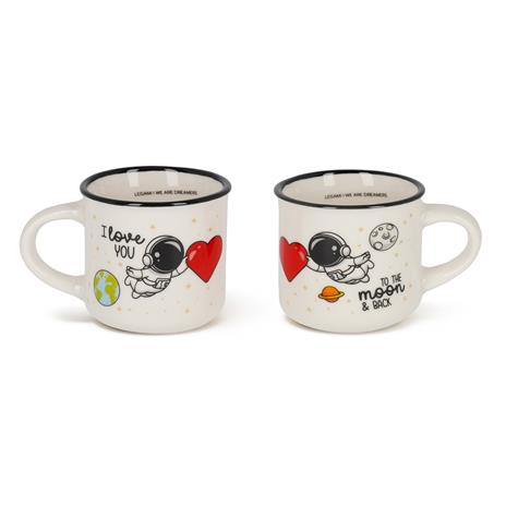 2 Tazze Da Caffè - Caffè per Due - Spazio - Legami - Idee regalo