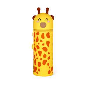 Cartoleria Astuccio Tombolino Legami 2-In-1 Silicone - Kawaii, Giraffa Legami